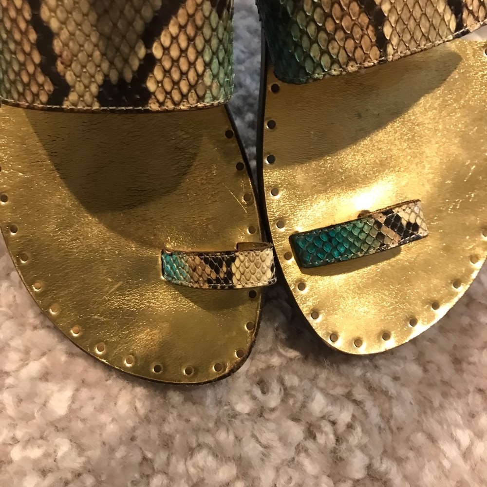 Michael Kors Flat Python Sandals - image 2